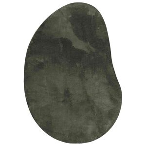 vidaXL Tappeto HUARTE Verde foresta 80 x 150 cm Poliestere