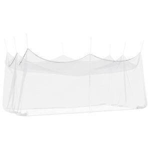 vidaXL Rete per Zanzare da Giardino 220 mesh Bianco 3 x 6 x 2,5 m