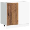 vidaXL Base da Cucina Kalmar Legno Vecchio in Legno Multistrato