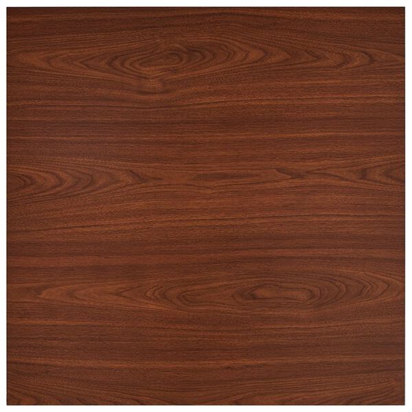 vidaXL Tavolo da Pranzo Marrone 80,5x80,5x73 cm in MDF