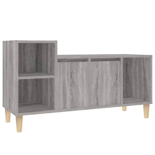 vidaXL Mobile TV Grigio Sonoma 100x35x55 cm in Legno Multistrato
