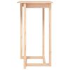 vidaXL Set da Bar 3 pz in Legno Massello di Pino