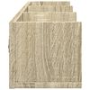 vidaXL Mobili Parete 2 pz Rovere Sonoma 75x18x16,5cm Legno Multistrato