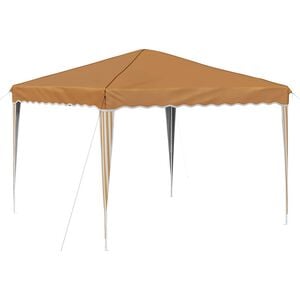 vidaXL Tenda per feste a pop-up 288 x 288 x 245 cm Beige
