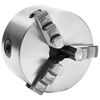 vidaXL Mandrino per Tornio a 3 Griffe Autocentrante 100 mm in Acciaio K11 100