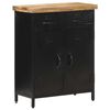 vidaXL Credenza 60x30x76 cm in Legno di Mango Grezzo