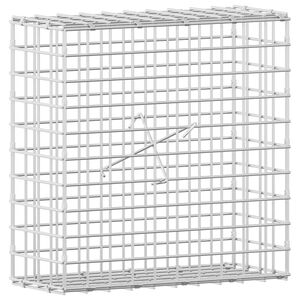 vidaXL Gabion con Filo da 3,5 mm e Maglia da 5x5 cm 50x20x50 cm