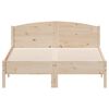 vidaXL Letto senza Materasso 120x190 cm in Legno Massello di Pino