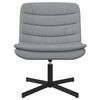 vidaXL Sedia girevole Grigio chiaro 63 x 75 x 76 cm Tessuto