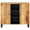 vidaXL Credenza con 2 Ante 90x33x75 cm in Legno Massello di Mango