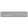 vidaXL Cassetti per letto Grigio Sonoma 90 x 36,5 x 16,5 cm