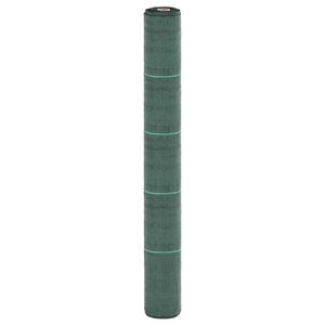 vidaXL Membrana Antierbacce Verde 1x25 m in PP