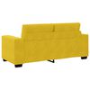 vidaXL Divano Divanetto Giallo 180x77x82 cm in Velluto