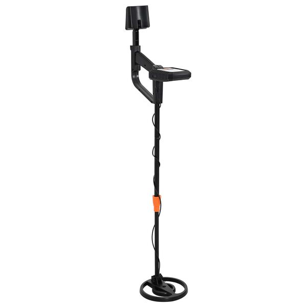 vidaXL Metal Detector con Display LCD 3 Modelli 19 cm Bobina Nero