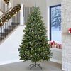 vidaXL Albero di Natale artificiale Verde 270 cm PVC e Metallo