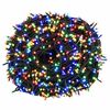 vidaXL Luci di Natale a due colori 1000 LED Multicolore 100 m