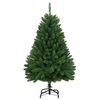 vidaXL Albero di Natale artificiale Verde 150 cm PVC e Metallo