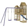 vidaXL Set da Gioco da Esterno in Legno di Pino Impregnato