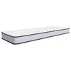 vidaXL Materasso Viscoelastico Bianco 70x200x17 cm Morbido