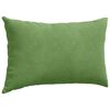 vidaXL Cuscini da Divano 2 pcs Verde chiaro 50 x 30 cm