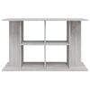 vidaXL Supporto Acquario 100x40x60 cm Legno Multistrato Grigio Sonoma