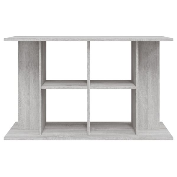 vidaXL Supporto Acquario 100x40x60 cm Legno Multistrato Grigio Sonoma