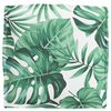 vidaXL Cuscino per seduta pallet 2 pcs Motivo a foglia 40 x 40 x 8 cm