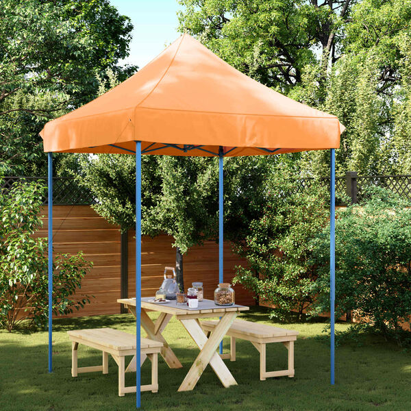 vidaXL Tenda Party Arancione 200 x 200 x 306 cm Tessuto Oxford