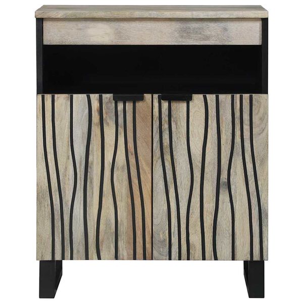 vidaXL Armadi e Supporti per Storage di Media Bianco e Nero