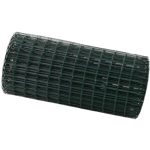 vidaXL Recinzione Euro Verde 0,6 x 25 m Ferro rivestito in PVC