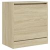 vidaXL Scarpiera Rovere Sonoma 60x34x63,5 cm in Legno Multistrato