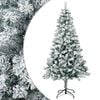 vidaXL Albero di Natale artificiale 120 cm PVC e Acciaio