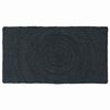 vidaXL Tappeti per area Grigio Scuro 60 x 110 cm Juta
