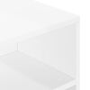 vidaXL Tavolino Salotto Bianco Lucido 90x55x42,5 cm Legno Multistrato