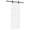 vidaXL Porta scorrevole ORKDAL Bianco 83 x 202 cm