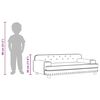 vidaXL Divano per Bambini Rosa 90x53x30 cm in Velluto