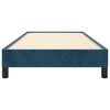 vidaXL Giroletto senza Materasso Blu Scuro 80x200 cm in Velluto