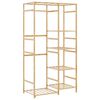 vidaXL Appendiabiti con Ripiani 100x50x184,5 cm in Bamb&ugrave;
