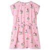 vidaXL Abito da Bambina Rosa Chiaro 104