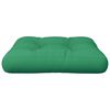 vidaXL Cuscino per Pallet Verde 60x60x12 cm in Tessuto