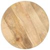 vidaXL Tavolino 45x(45-62) cm in Legno Massello di Mango e Ghisa