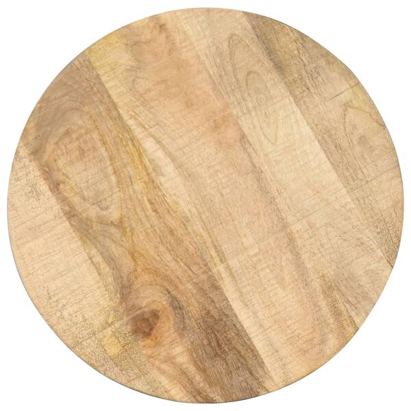 vidaXL Tavolino 45x(45-62) cm in Legno Massello di Mango e Ghisa