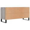vidaXL Mobile Porta TV Grigio Sonoma 104x35x50 cm in Legno Multistrato