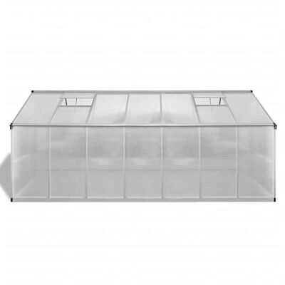 vidaXL Serra in Alluminio Rinforzato 10,53 m²