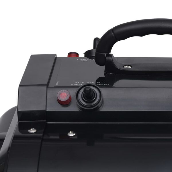 vidaXL Asciugatrice per Animali Motore Doppio Nero