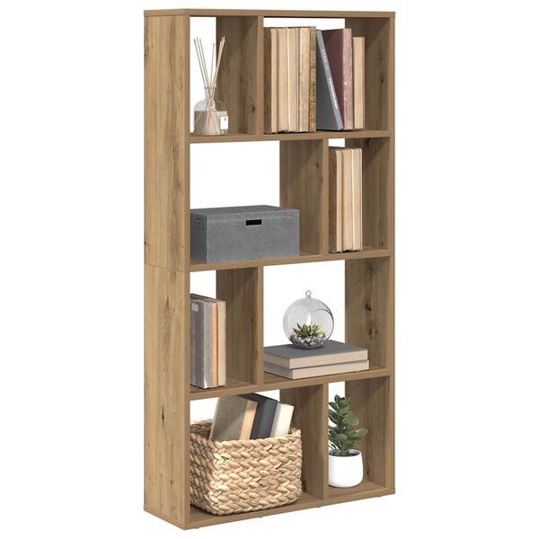 vidaXL Libreria Rovere Artigianale 60x20x120,5 cm in Truciolato