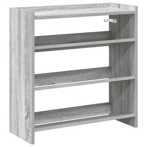 vidaXL Scarpiera Grigio Sonoma 60x25x62 cm in Legno Multistrato