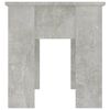 vidaXL Tavolino Salotto Grigio Cemento 101x49x52 cm Legno Multistrato