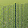 vidaXL Recinzione con Posto Verde 1,5 x 50 m Acciaio e PVC