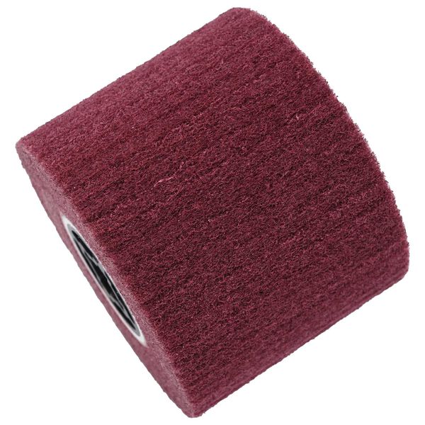 vidaXL Rulli Abrasivi 3 pcs Rosso 12 x 12 x 10 cm Fibre sintetiche